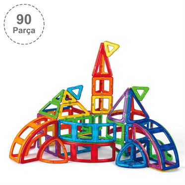 Magformers Mıknatıslı Creative Set - 90 Parça