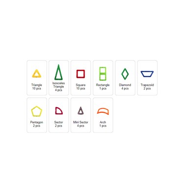 Magformers Mıknatıslı Dino Set - 40 Parça