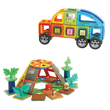 Magformers Mıknatıslı Master Craft Set - 162 Parça