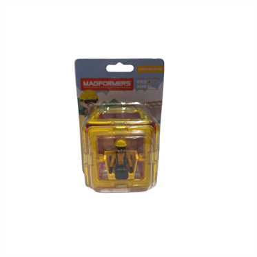 Magformers Mıknatıslı Mini Set - Construction Worker - 6 Parça