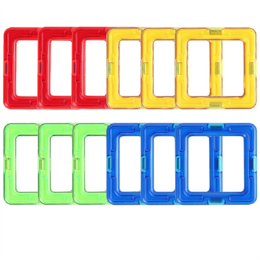 Magformers Mıknatıslı Square Set - 12 Parça