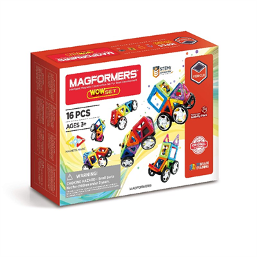 Magformers Mıknatıslı Vehicle Set - 16 Parça