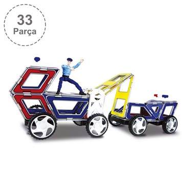 Magformers Mıknatıslı XL Cruisers Set - 33 Parça
