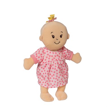 Manhattan Toy Baby Stella Çiçekli Elbiseli Kız Oyuncak Bebek