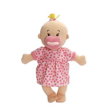 Manhattan Toy Baby Stella Çiçekli Elbiseli Kız Oyuncak Bebek