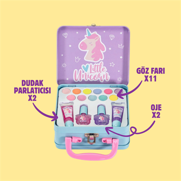 Martinelia Metal Kutulu Makyaj Seti - Unicorn
