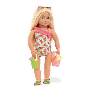 Our Generation Kıyafet - Watermelon Print Swimsuit