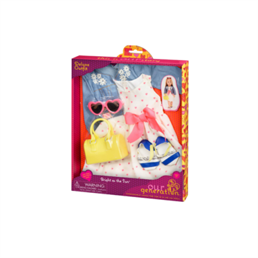 Our Generation Kıyafet - Deluxe Heart Print Dress