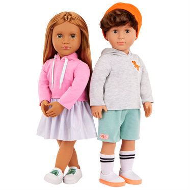Our Generation Lizzie & Oliver Oyuncak Bebekler - 46 cm