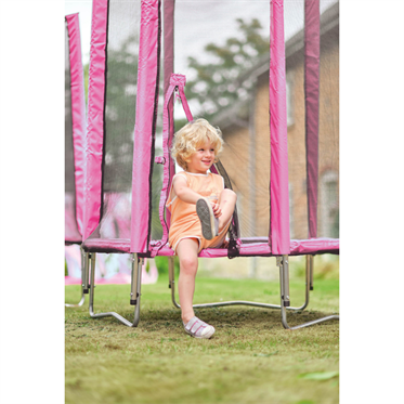 Plum File Korumalı Trambolin - 4 ft - Pembe
