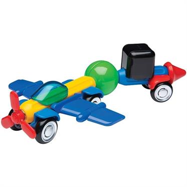 Stick-O Mıknatıslı Şehir Araçları Seti 16 Parça