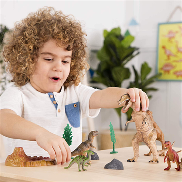 Terra 60 Parça Büyük Oyun Seti - Dinozor Dünyası