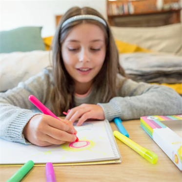 Tiger Tribe 5li Neon Jel Pastel Boya Kalemi