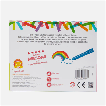 Tiger Tribe 8li Pastel Boya Kalemi