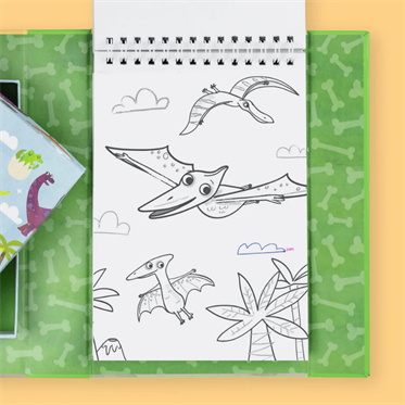 Tiger Tribe Boyama Seti - Dinozor