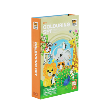 Tiger Tribe Boyama Seti - Hayvanat Bahçesi