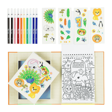 Tiger Tribe Boyama Seti - Hayvanat Bahçesi