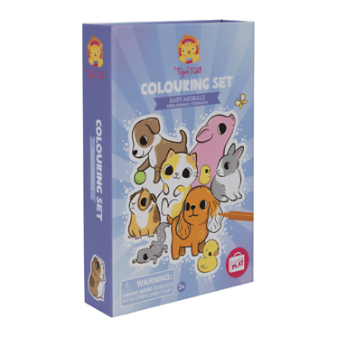 Tiger Tribe Boyama Seti - Yavru Hayvanlar