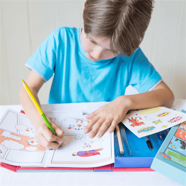 Tiger Tribe Comic Book Kit - Practice Plan Create