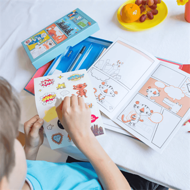 Tiger Tribe Comic Book Kit - Practice Plan Create