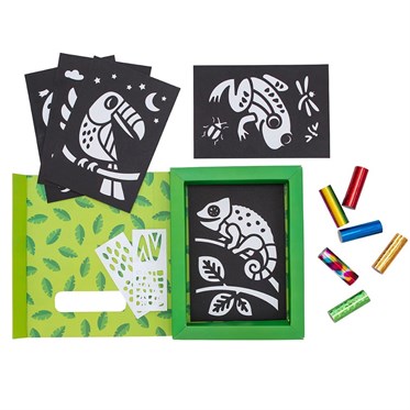 Tiger Tribe Folyo Sanatı - Rainforest