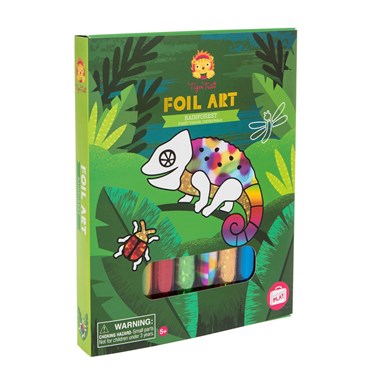 Tiger Tribe Folyo Sanatı - Rainforest