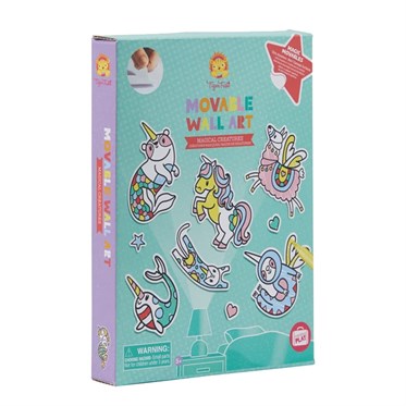 Tiger Tribe Hareketli Duvar Sanatı - Magical Creatures