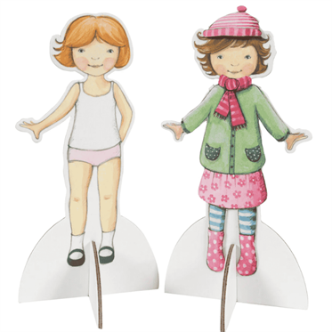 Tiger Tribe Kağıt Giydirme Seti - Vintage