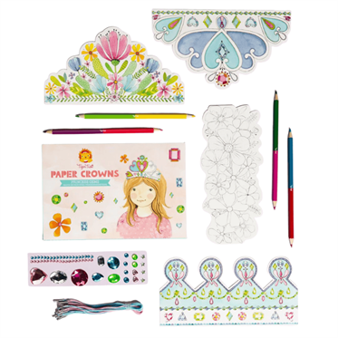 Tiger Tribe Kağıt Taçlar - Prenses Mücevherleri