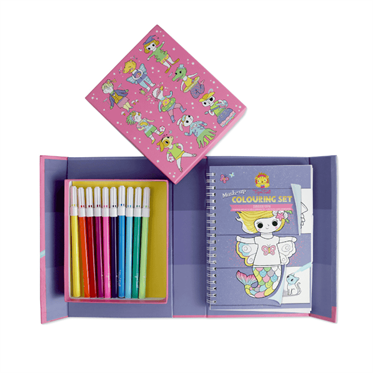 Tiger Tribe Mash-Up Boyama Seti - Dress Ups