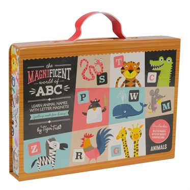 Tiger Tribe Mıknatıslı Okuma Seti - ABC Animals