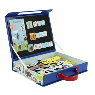 Tiger Tribe Mıknatıslı Okuma Seti - ABC Animals - Mavi