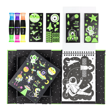 Tiger Tribe Neon Boyama Seti - Outer Space