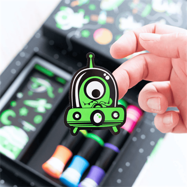 Tiger Tribe Neon Boyama Seti - Outer Space