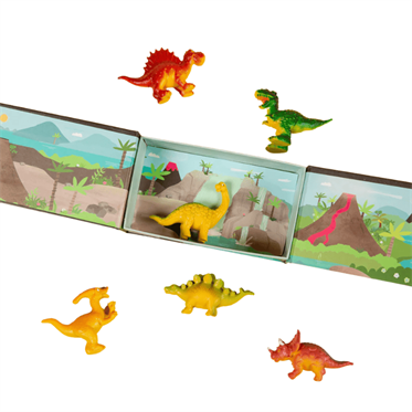 Tiger Tribe Sahneli Hayvan Figürleri - Dinosaurs