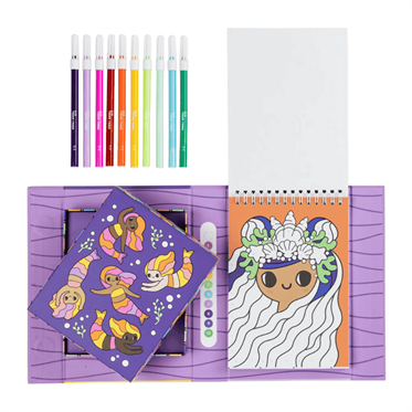 Tiger Tribe Sayılara Göre Boyama - Denizkızları ve Arkadaşları