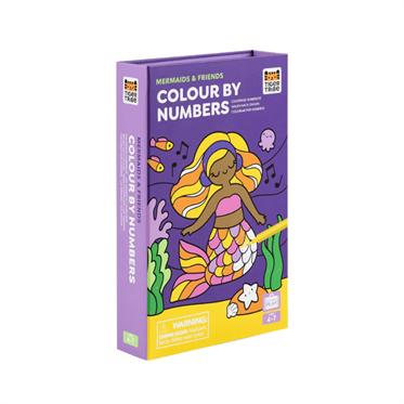 Tiger Tribe Sayılara Göre Boyama - Denizkızları ve Arkadaşları