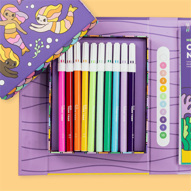 Tiger Tribe Sayılara Göre Boyama - Denizkızları ve Arkadaşları