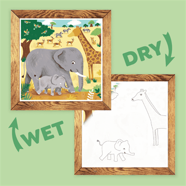 Tiger Tribe Sihirli Boyama - Safari Adventures