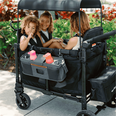 Wonderfold 4 Bardak Tutuculu Ebeveyn Konsolu - Gri