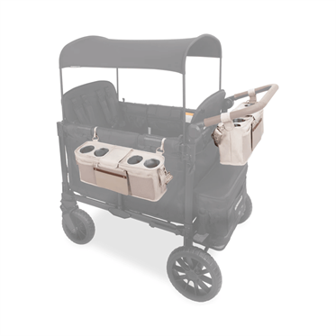 Wonderfold 4 Bardak Tutuculu Ebeveyn Konsolu - Bej