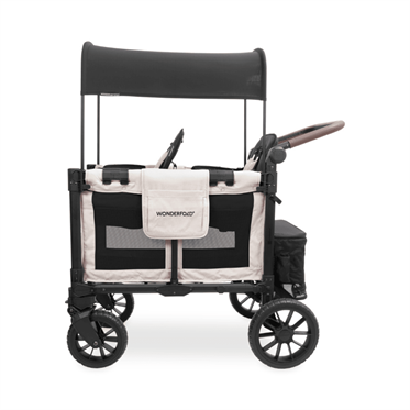 Wonderfold W2 Luxe Pro İkili Bebek Arabası Vagonu - Kum Beji