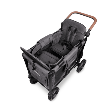 Wonderfold W2 Luxe Pro İkili Bebek Arabası Vagonu - Kömür Grisi