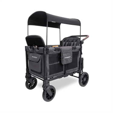 Wonderfold W4 Luxe Pro Dörtlü Bebek Arabası Vagonu - Kömür Grisi