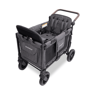 Wonderfold W4 Luxe Pro Dörtlü Bebek Arabası Vagonu - Kömür Grisi