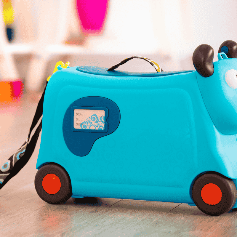 B.Toys Tekerlekli Seyahat Çantası - Mavi | Isabel Abbey
