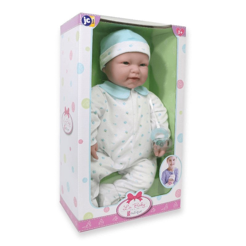 Berenguer La Baby Oyuncak Bebek 51cm - Mavi ve Emzik | Isabel Abbey