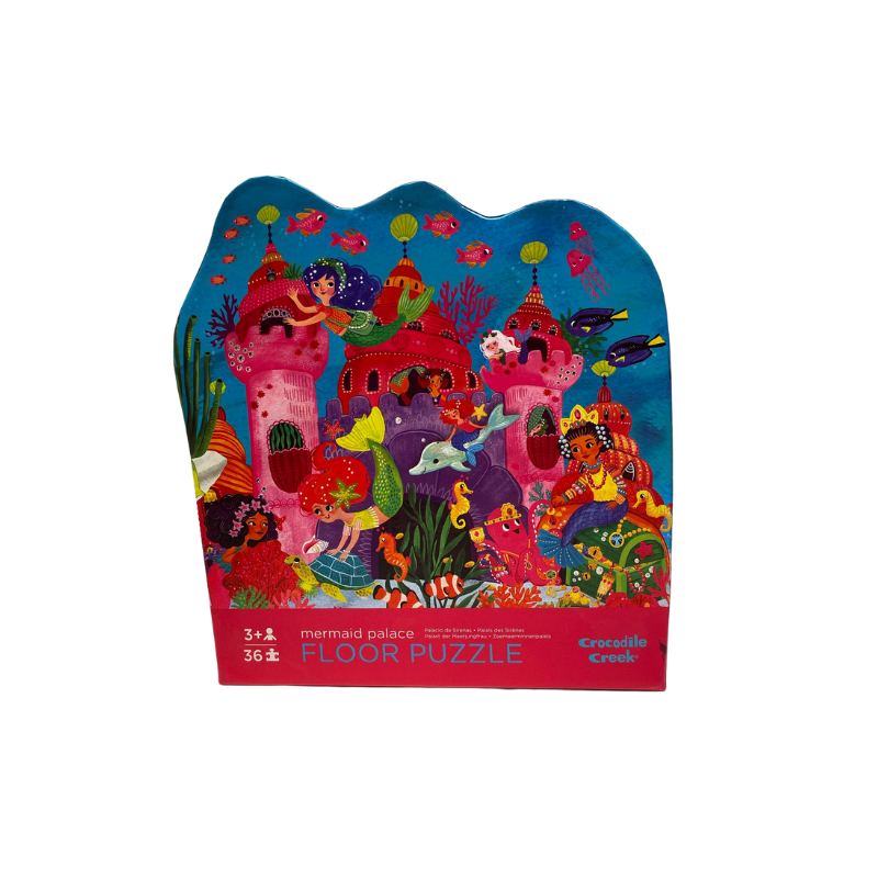 Crocodile Creek Dekoratif Puzzle - 36 Parça - Denizkızı Sarayı