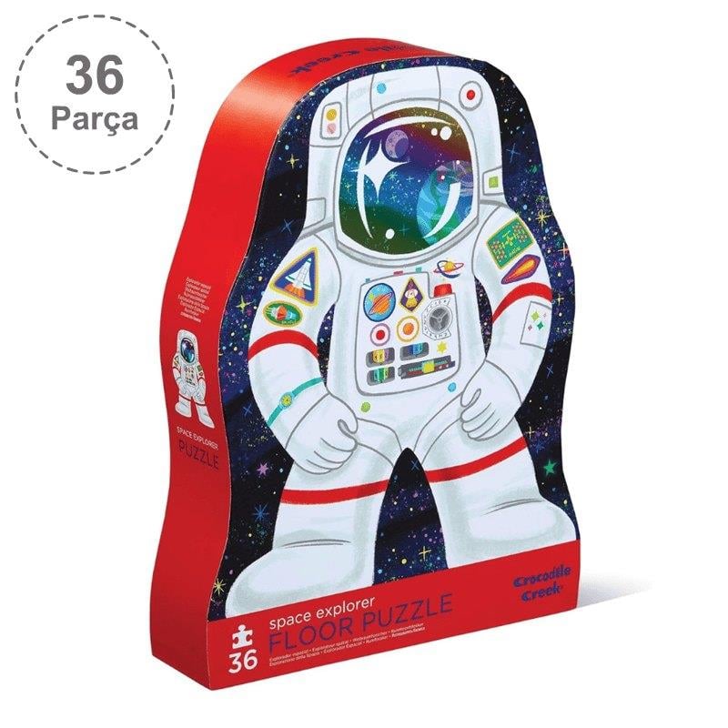 Crocodile Creek Puzzle - 36 Parça - Uzay Araştırmacısı | Isabel Abbey