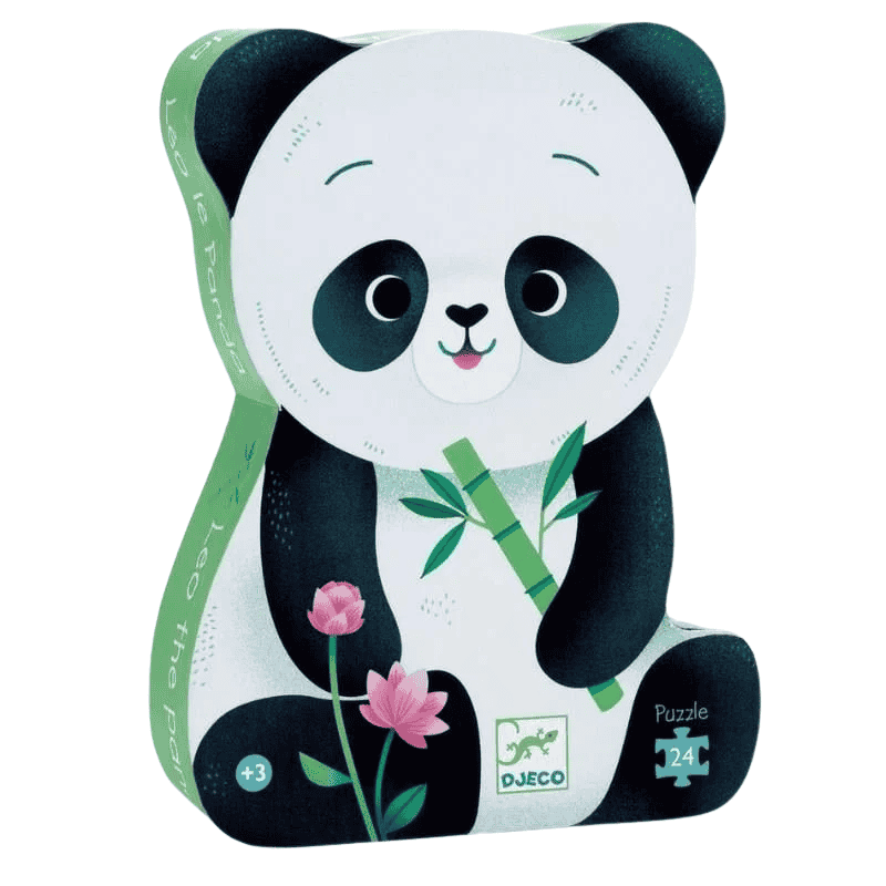 Djeco Dekoratif Puzzle 24 Parça - Leo The Panda | Isabel Abbey